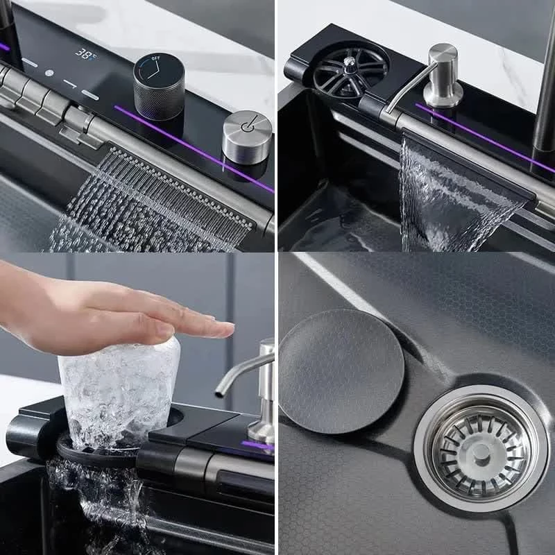 سینک 7 کلید پیانویی 75 سانت برند هوادیو (Huadiao)