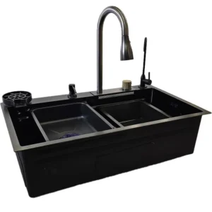 خرید سینک ظرفشویی آبشاری برند هایشن (HYSHIN) گرید A