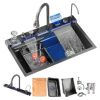 خرید سینک ظرفشویی پیانویی 5 کلید برند هایشن (hyshin)