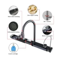 خرید سینک ظرفشویی پیانویی 5 کلید برند هایشن (hyshin)