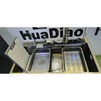 خرید سینک ظرفشویی پیانویی پنج کلیدسایز 90 سانت جاکاردی دار از برند هوادیو Huadiao