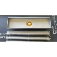 خرید کفشور خطی تمام استیل ضدزنگ سایز ۶۰ در ۸ سانتی متر برند هایشن (HYSHIN)