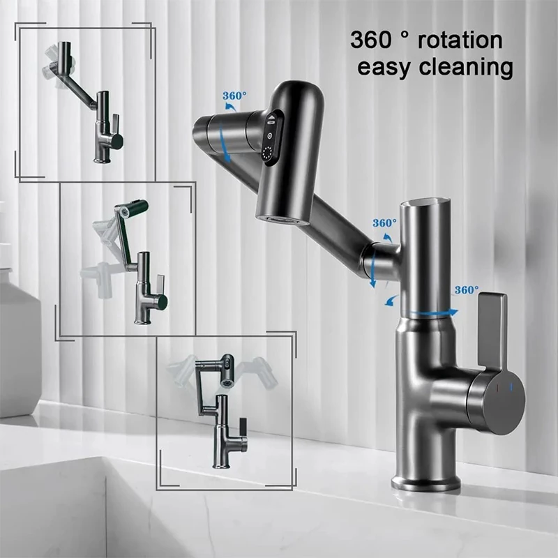 شیر روشویی 360 درجه