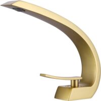 شیر روشویی حلالی  مدل HS-D586 برند (هایشن) Hyshinطلایی